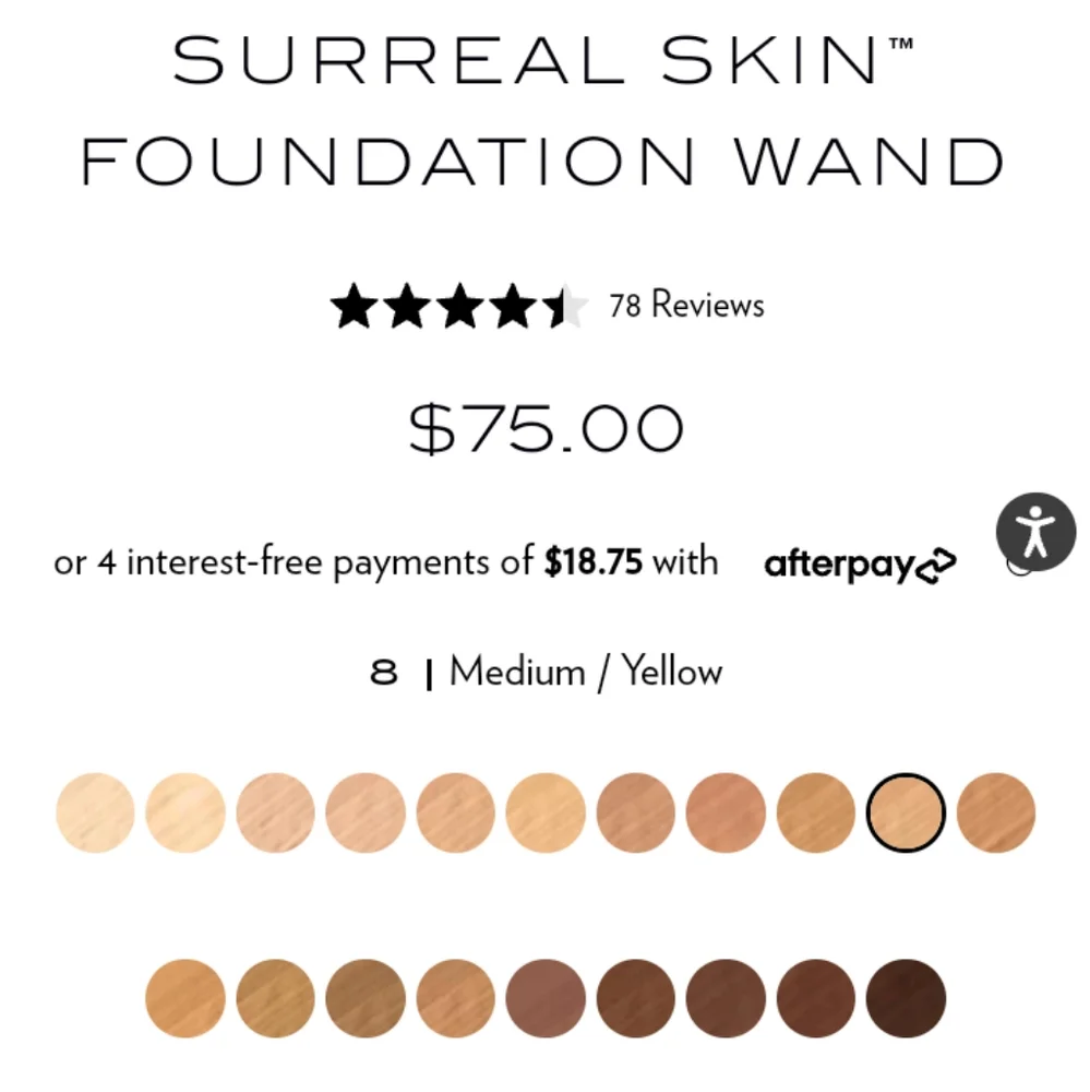 3 Pack! NIB #8 Medium Yellow Surratt Surreal Foundation Primer Wand